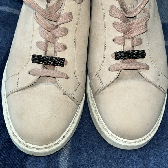 Brunello cucinelli very soft nubuck leather and wool shoes size 8 - 38 - Picture 3 of 13